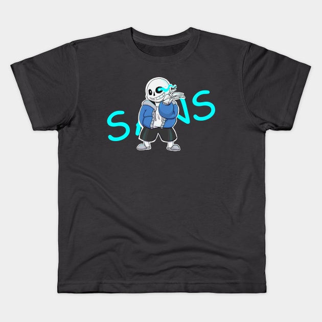 Sans' Grafitti Kids T-Shirt by ShaShaRabi